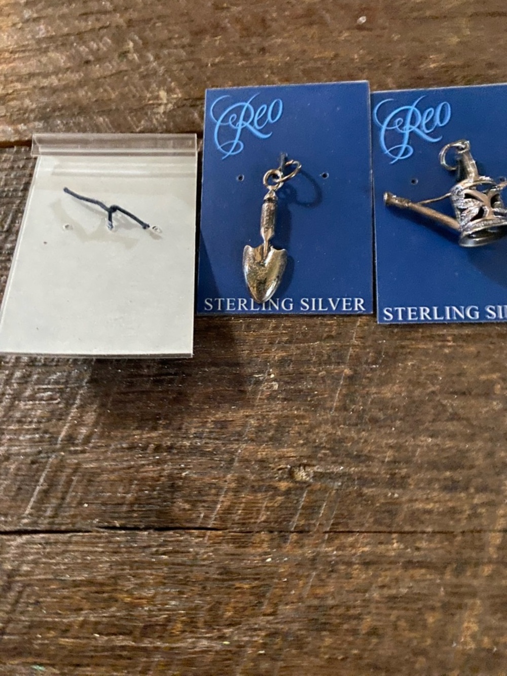 Sterling Silver Garden Tool Charm Bracelet Charm - Silver - Picture 3 of 4